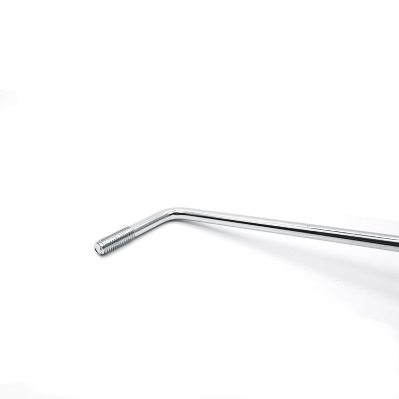 6 MM Thread Tremolo Arm Electric Guitar Tremolo Arm Thread Metal Single Tremolo Arm Whammy Bar with Tip for Stratocaster Electric Guitar Tremolo System (Chrome) Chrome
