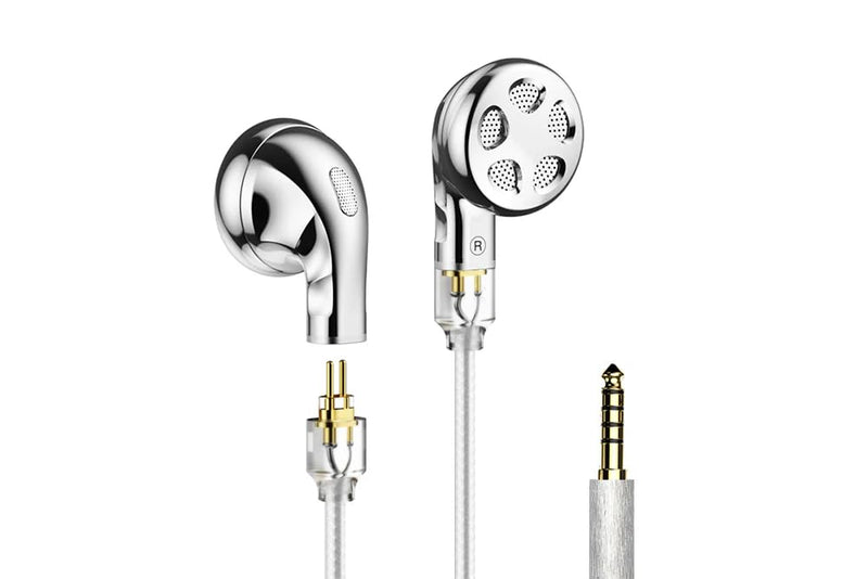 Fanmusic TRN Seahorse Pro Flagship 14.2mm Large Dynamic Driver Flat-Head Earbuds in-Ear Earphones with 0.78 2pin Replaceable Cable (3.5mm) 3.5mm