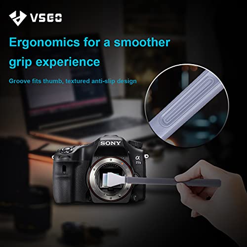 VSGO 12pcs APS-C Camera Sensor Cleaning Kit, Sensor Cleaning Swabs, Compatible with DSLR & SLR Digital Cameras (V-S02-12) D186731
