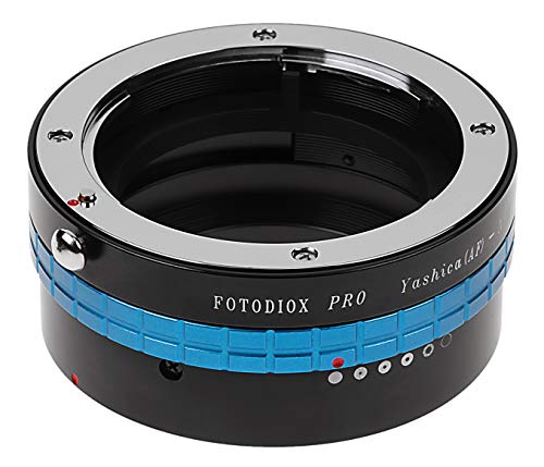 Fotodiox Pro Lens Mount Adapter, for Yashica AF Lens to Sony NEX E-Mount Mirrorless Cameras, Black, Yashica 230AF, (YAF-SnyE-Pro)