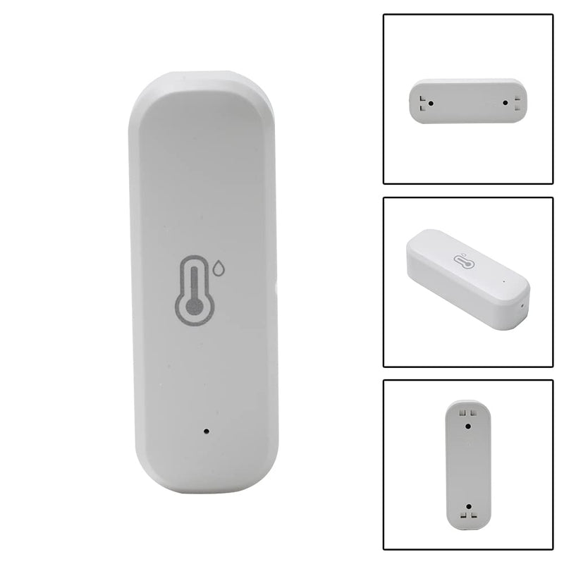 Tuya Zigbee Home Hygrometer Thermometer Sensor WiFi Temperature Humidity Sensor with Wireless Smart Temperature Humidity Detector 1 Zigbee (Need zigbee gateway)