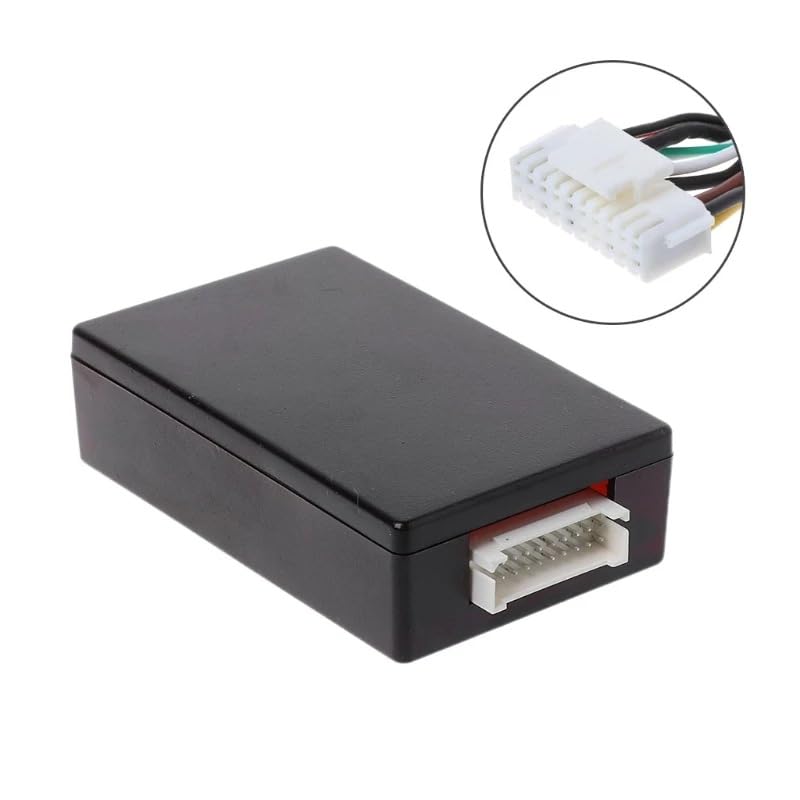 26Pin RGB to CVBS (RCA) AV Signal Reverse Camera Adapter Decoder Can Box Compatible for VW Passat CC Tiguan Golf Skoda w/Original OEM RGB Rearview Backup Camera