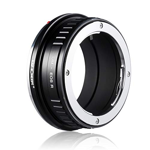 K&F Concept Lens Mount Adapter Compatible for Olympus OM Lens to Canon EOS R Camera Body