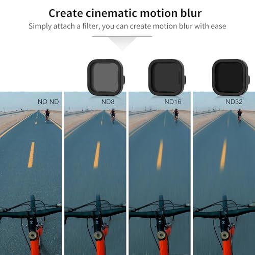 SOONSUN 4-Pack ND & CPL Lens Filter Set for GoPro Hero 13 Black