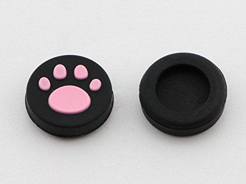 Silicone Joystick Caps Thumb Stick Analog Grip Cover Case Cap for PS Vita PSV 2000 PSV 1000 Controller (Pink)