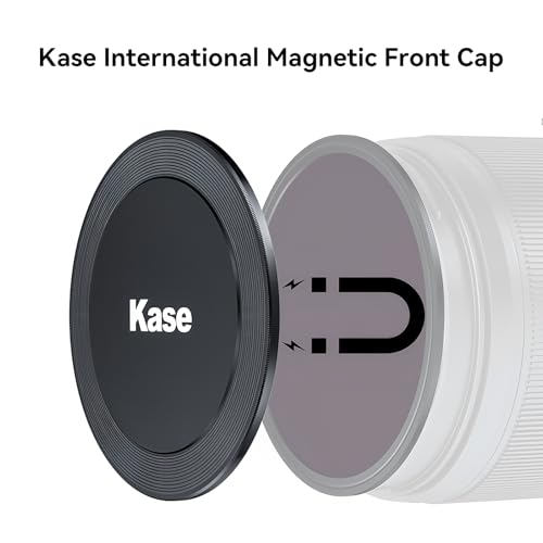 Kase 55mm Front Lens Cap Magnetic Aluminum Alloy Protective Cover