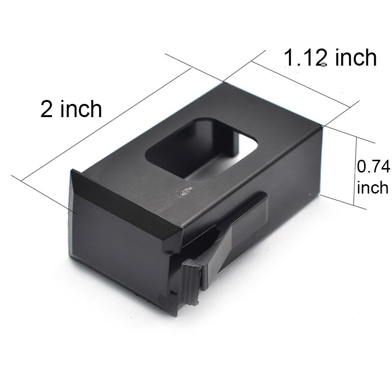 Guitar Pickup Battery Box Battery Guitar Case Acoustic Guitar Pickup Parts, Pickup Shell Cover Installed on Guitar Bass with 9V Battery Box, Case Holder Replacement for EQ 7545R - 2Pcs