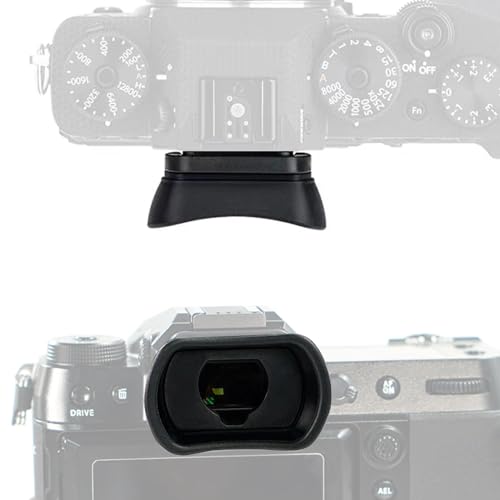EC-XT L Soft Eyecup Eyepiece Viewfinder Compatible for Fuji XT5 XT4 XT3 XT2 XT1 XH1 XH2S Camera (1 Pack)