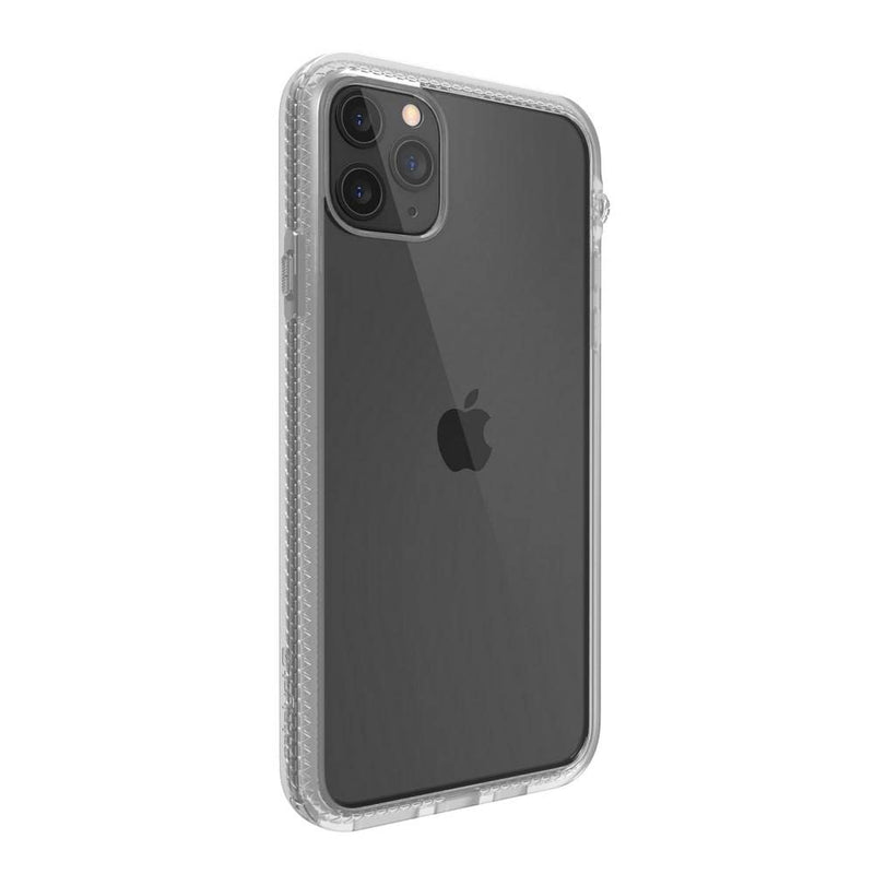 Catalyst - iPhone 11 Pro Case with Clear Back Case, 2M Drop Resistant, Shock Absorption System, Rotary Switch Switch, Wireless Charging, Lanyard- Clear piccola bright