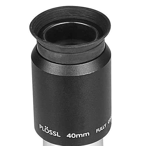CelticBird Telescope 1.25'' Super Plossl Eyepiece 40mm 4-Element Plossl Design Threaded for Standard 1.25inch Astronomy Filters PL40mm