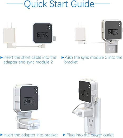 256GB Blink USB Flash Drive for Local Video Storage with The Blink Sync Module 2 Mount (Blink Add-On Sync Module 2 is NOT Included),2Pack 256 GB 2Pack + 2 Pack