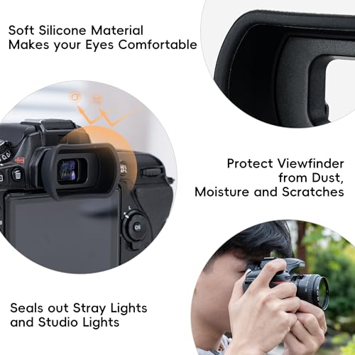 Extended D750 D7500 D7200 D5600 D5500 D5300 D5200 D5100 D3500 D3300 Eye Cup 0.3 Ounces
