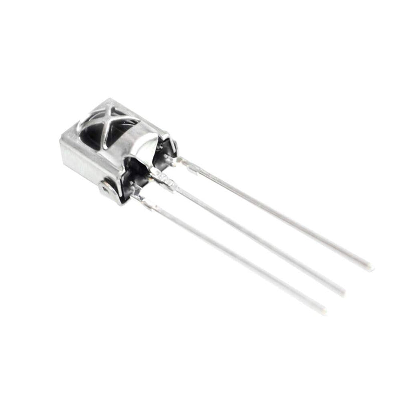 BIlinli TL1838 VS1838B 1838 38 Khz IR Infrared Receiver with Metal Housing Universal Receiver Pack of 10