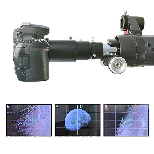Telescope Camera Adapter for Nikon DSLR, Prime Focus Imaging Camera Adapter Set for Nikon SLR – Variable