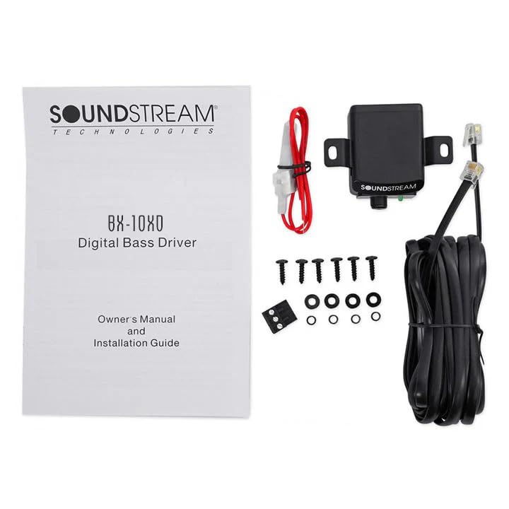 Soundstream BX-10X D Digital Enhancer Processor – Car Audio Bass Restoration Processor with Remote Control | Sub Booster for Factory & Aftermarket Sound Systems | Subwoofer Maximizer