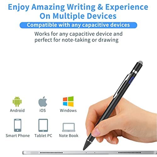 Stylus Pen for Lenovo Yoga Pencil, EVACH Digital Pencil with 1.5mm Ultra Fine Tip Stylus for Lenovo Yoga, Black