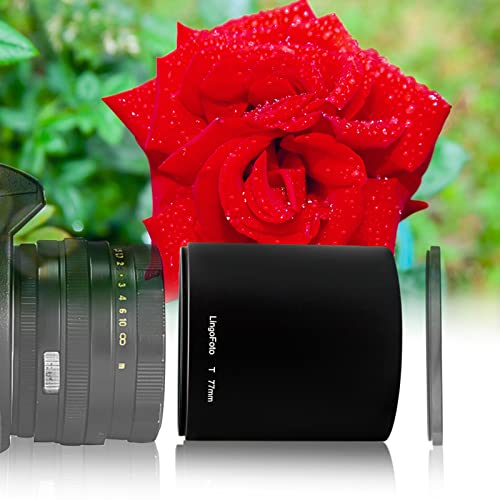 77mmx78mmm Metal Lens Hood for Tele Lens with 77mm Filter Thread