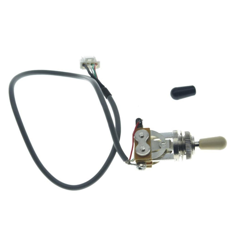 Guitar Prewired Wiring Harness Humbucker Solderless Wiring Harness 2V2T with 500K Pots and 3 Way Toggle Switch For LP Les Paul Standard Series For LP Standard Series