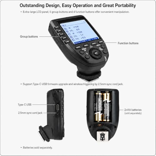 Godox XPro-N XProN TTL Wireless Flash Trigger for Nikon