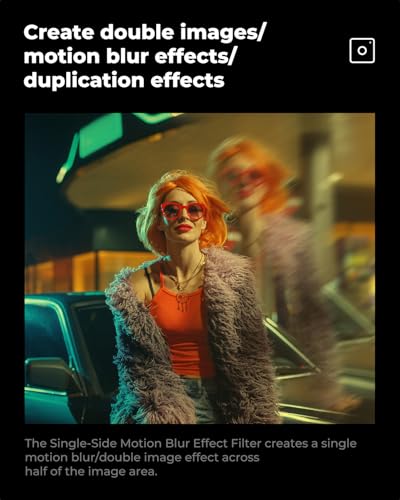 K&F CONCEPT 77mm Unilateral Blur Ghost Motion Filter