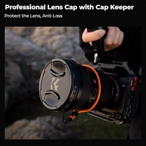 K&F Concept 52mm Circular Polarizer Lens Filter with Filter Cap Ultra Slim
