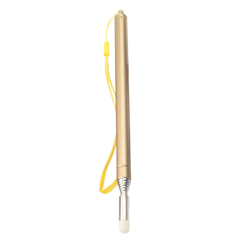 STOBOK Telescopic Pointer Teaching Pointers Extendable Hand Pointer Stainless Steel Classroom Whiteboard Pointer for Teachers (Gold) Golden