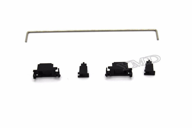 Universal Anodized Aluminum Plate Positioning Board Plate Support ISO ANSI for GH60 PCB 60% Keyboard DIY Only Plate Black
