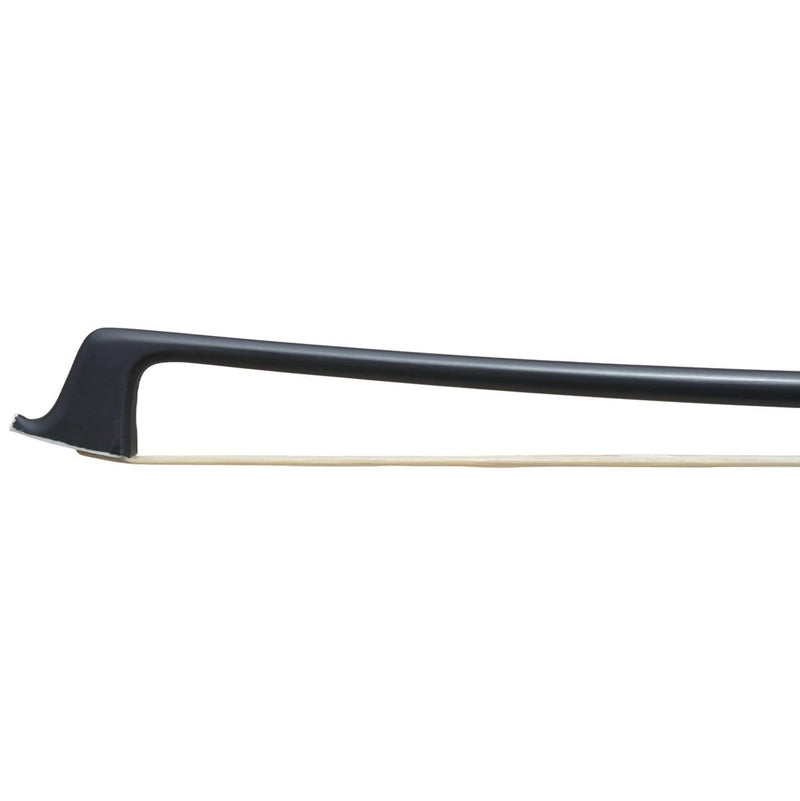 Viola Bow Carbon Fiber Stick Ebony Frog Natural Horsehair for Teacher Student Professional Viola Bow Full Size 02-Carbon Fiber