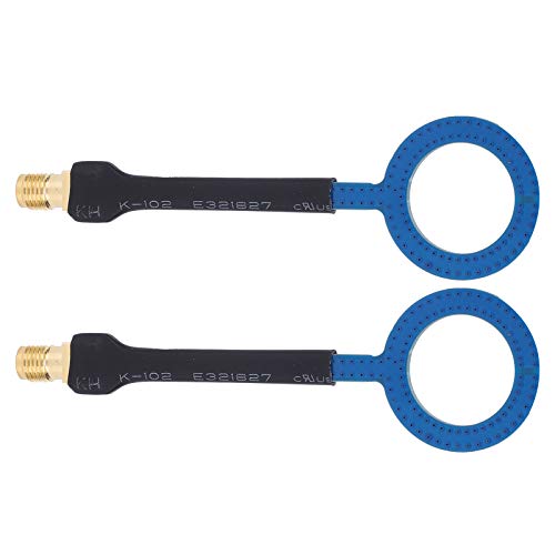 2-Piece EMC Near Field Probe Set 20 mm H-Field Probe EMC Magnetic Field Probe Antenna SMA Socket Interface 1.6 mm / 0.06 Inch