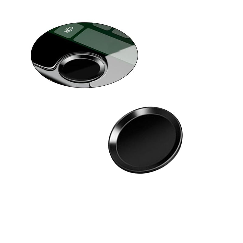 [AUSTRALIA] - Metal Stickers Phone Stickers Home Key Fingerprint Recognition 6s 7 Button Black medium 