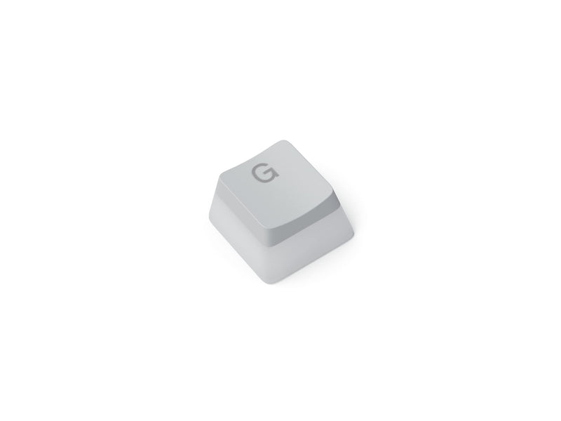 Glorious Aura V2 (White) - PBT Pudding Keycaps for Mechanical Keyboards - ANSI (US), ISO Compatible - Supports Full Size, TKL, 75%, 60% Layouts Aura V2 (White)