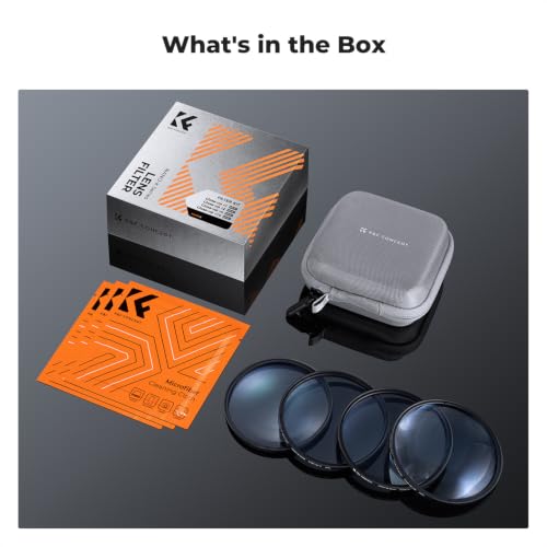 K&F CONCEPT 67mm +1+2+4+10 Close Up Lens Set