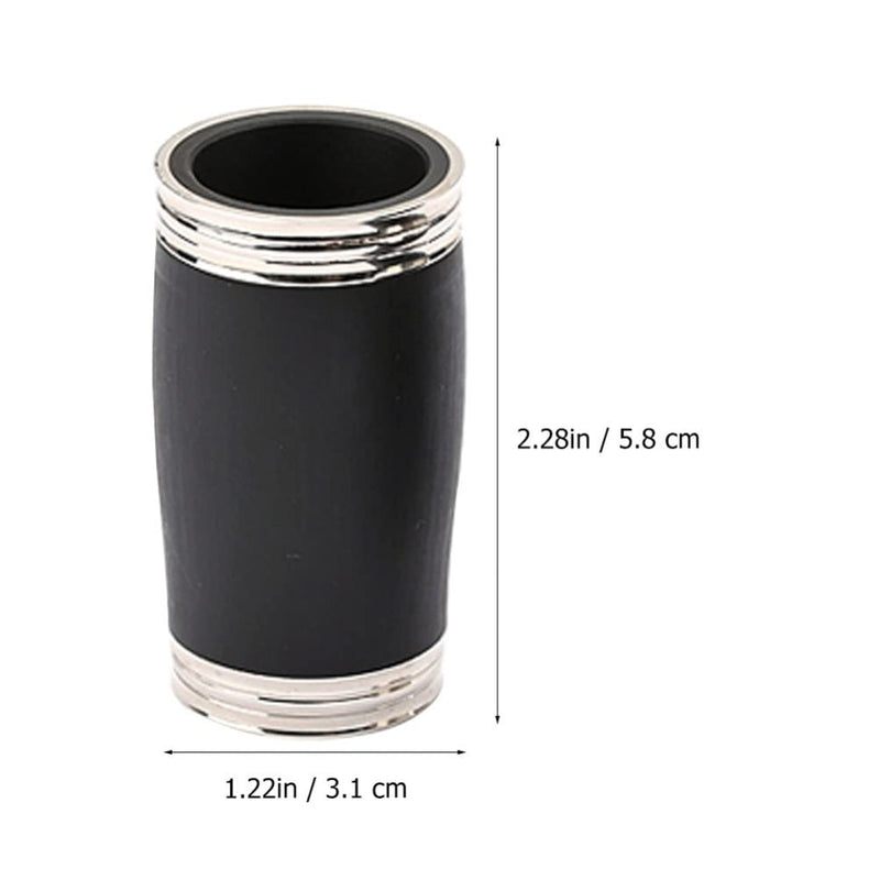 2pcs Clarinet Barrel Clarinet Tube Tuning Tube Adjustable B Flat Clarinet Barrel Treble Pitch 58MM Barrel for Clarinet