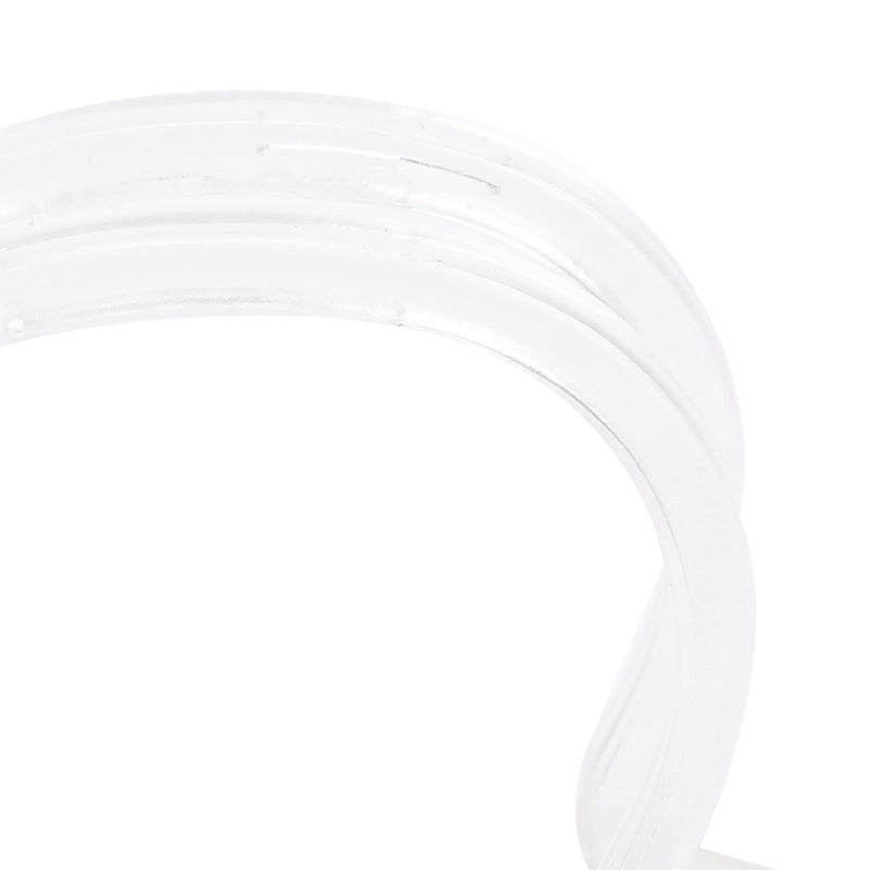 Violin Bow Collimator, 1/4 1/8 1/10 Straightness Corrector Teaching Tool Violin Training Accessory with Imported Silicone Gripping Feet(white) white