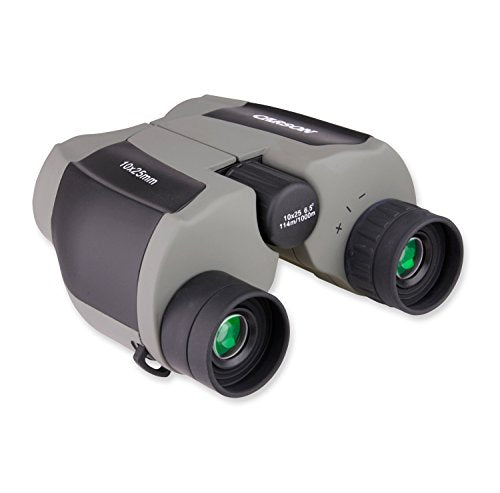 Carson ScoutPlus 10x25mm Compact and Lightweight Porro Prism Binoculars (JD-025)