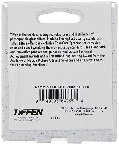 Tiffen 67mm 6 Point Star Filter