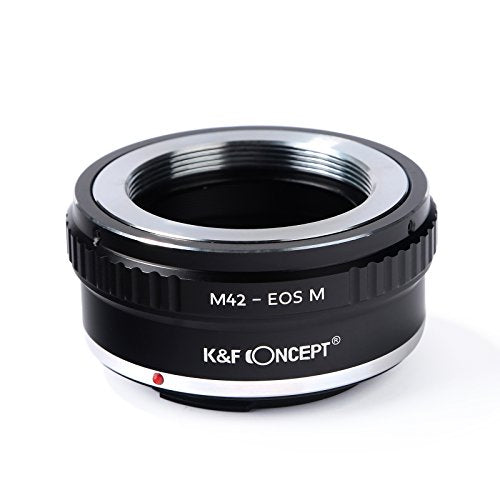K&F Concept Lens Mount Adapter for M42 42MM Screw Mount Lens and M Mount Camera