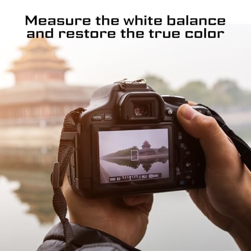Freewell White Balance Metal Lens Cap for Nikon Z Mount - Precise Color Calibration