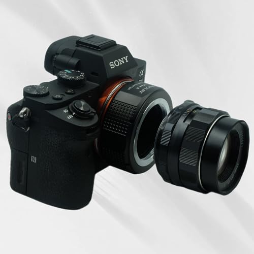 PHOLSY Lens Mount Adapter Compatible with M42 42mm Lens and Sony E Camera M42 to Sony E