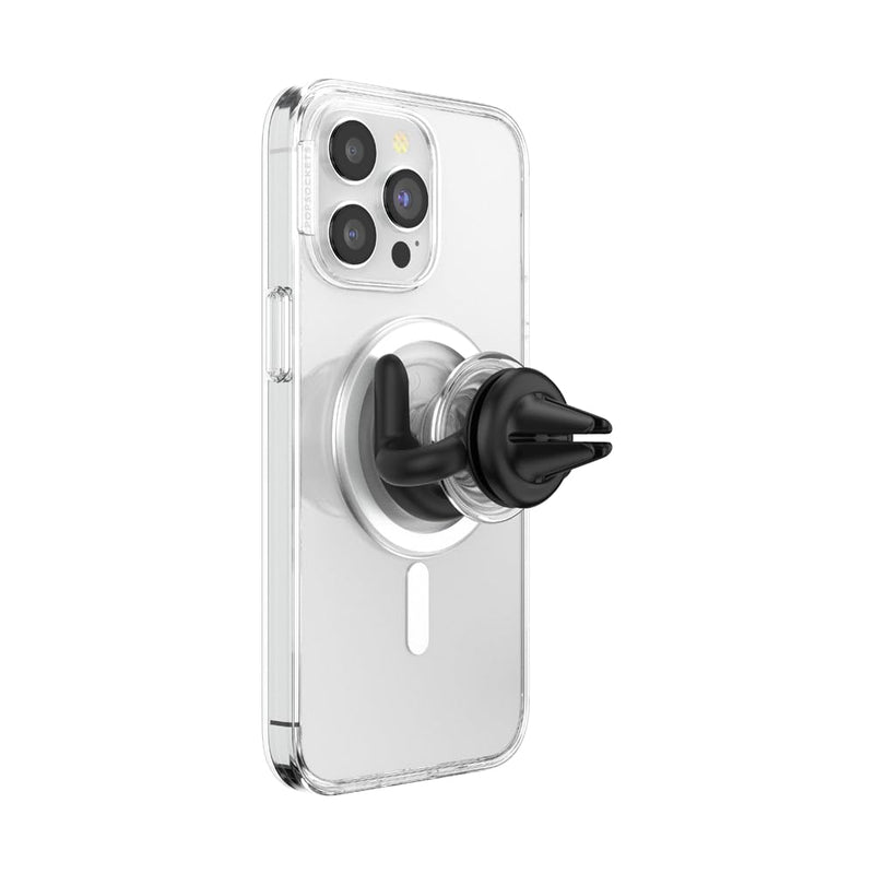 PopSockets Phone Mount for Car, Car Vent Phone Mount, Car Mount for Phone - Black