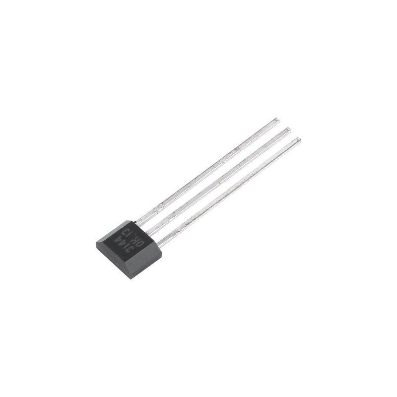 Sensitive Hall Sensor + Hall Effect Sensor, A3144E 3144 OH3144E, SIP, 3 Pin, Accessories, Pack of 10