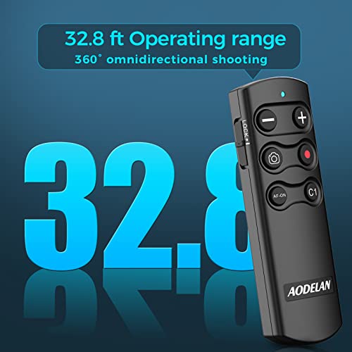 Wireless Remote Shutter Release for Sony ZV-E10, ZV-1, A7III, A7IV, a6400