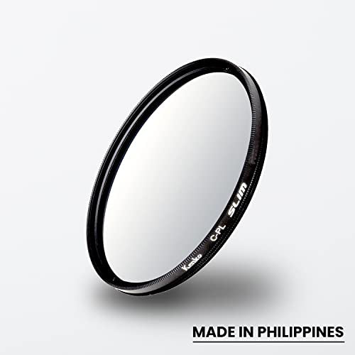 Kenko Camera Lens Effect Filter Smart C-PL 58mm, for Landscape, Adjust Contrast and Saturation, Removes Diffuse Reflection of Light, Low-Profile, 358993