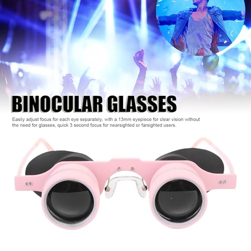 Binocular Glasses, Professional for Fishing, 10X Magnification Polarized Glasses, Portable for Bird Watching, Sports, Concerts, Theater, Opera, TV