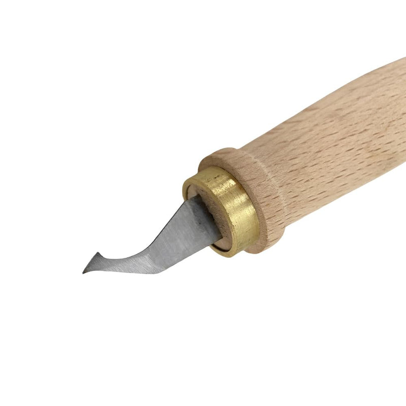 Yinfente 1set Brass Purfling Tools Inlay Inlaid Groove Carver Knife Luthier Tools for Making Violin Viola