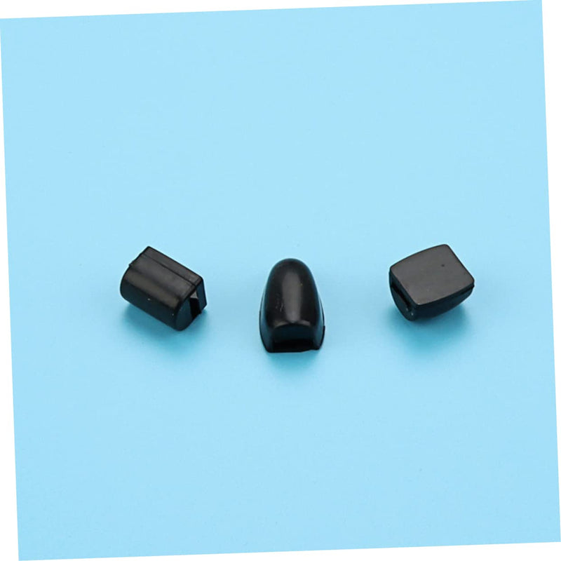 3pcs Sax silicone key saxophone parts accessories saxophone key risers alto sax ligature tenor sax flute accessories silicone sax side key cover thumb Saxphone 2.35X1.45CM Black