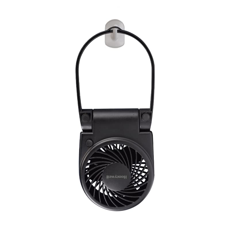 Honeywell Turbo On The Go USB/Battery Powered Fan, Black