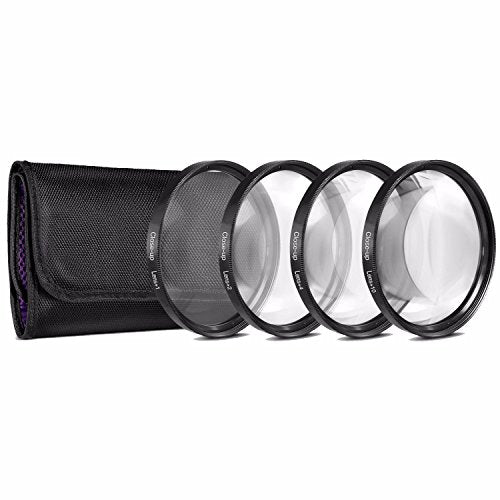58mm 7PC Filter Set for Fujifilm X-T2, X-T3, X-T10, X-T20 Mirrorless Digital Camera with 18-55mm F2.8-4.0 R LM OIS Lens - Includes 3 PC Filter Kit (UV-CPL-FLD) and 4PC Close Up Filter Set (+1+2+4+10)