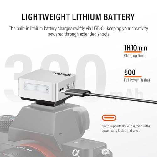 Godox iT20 O TTL Mini Flash - iT20O Camera Flash for Olympus Upgraded IM20 SILVER IT20-O