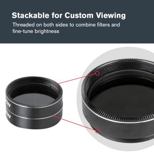 Celestron Lunar and Planetary Telescope Filter Set – Fits 1.25" Eyepieces Lunar and Planetary Filter Set, 1.25"